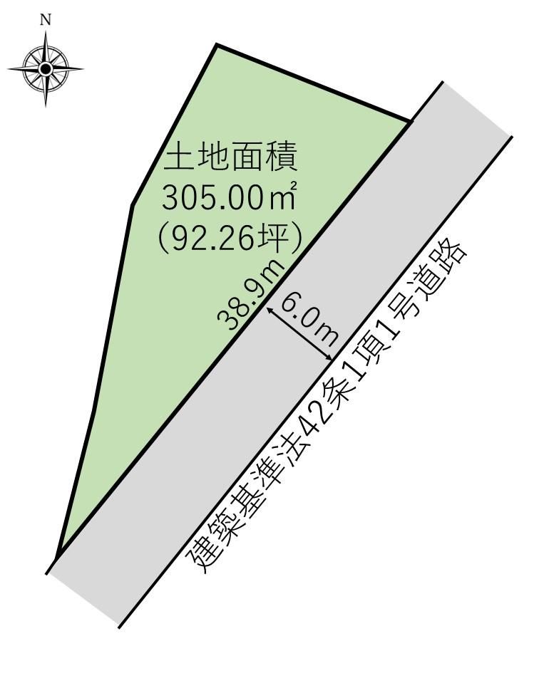 305 sqm Building Plot in Soma, Fukushima - Thumbnail 2