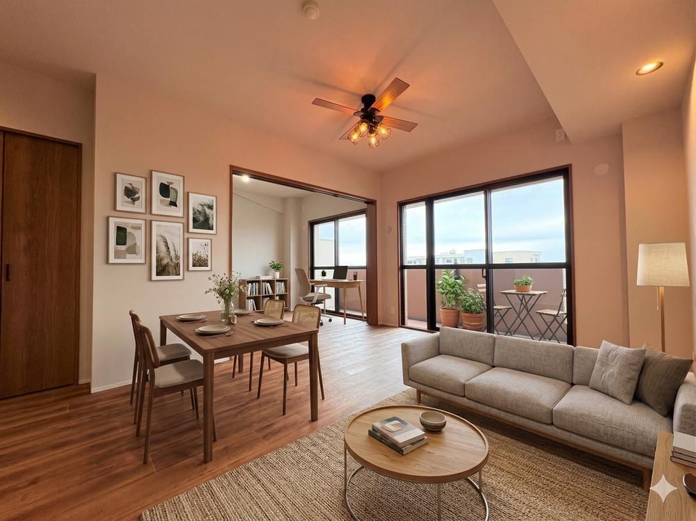 3LDK Top-Floor Apartment in Chigasaki with Mount Fuji Views - Thumbnail 2