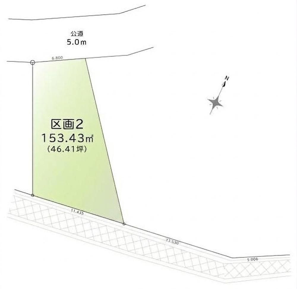 Land for Sale in Totsuka-ku, Yokohama - 46-71 Tsubo - Thumbnail 2