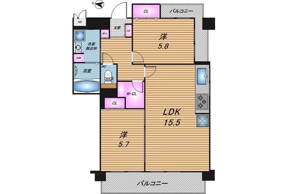 Renovated 2LDK Apartment for Sale in Naha, Okinawa - Thumbnail 3