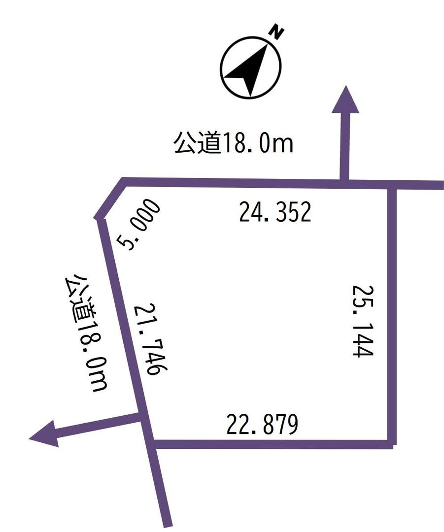 Land for Sale in Ebetsu, Hokkaido - 636m2 Corner Lot - Image 1