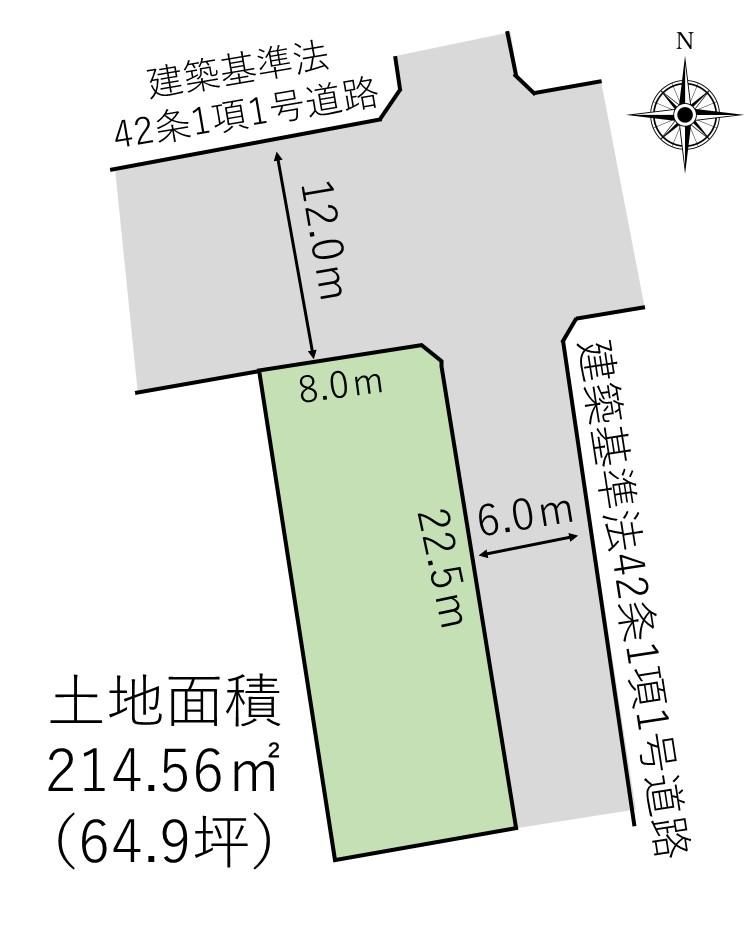 Land for Sale in Iwaki, Fukushima – 214.56m² Corner Lot - Thumbnail 3