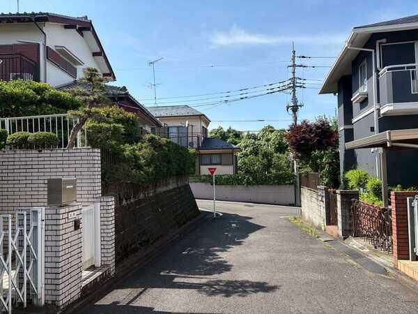 Land for Sale in Hazama-cho, Hachioji, Tokyo - 71 Tsubo Corner Lot - Thumbnail 4