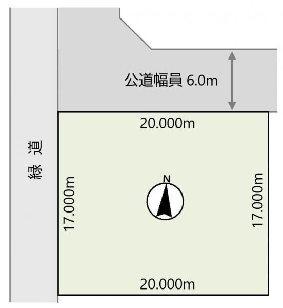 Land for Sale in Kitahiroshima - 340 sqm Corner Lot - Thumbnail 2