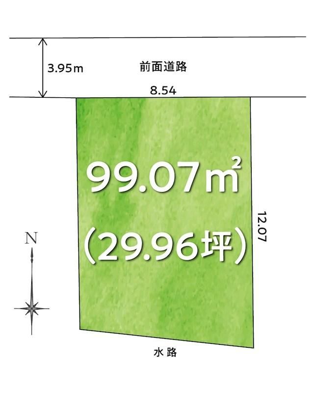 Land for Sale in Azono Nishimachi, Kochi City - 99m2 - Thumbnail 4