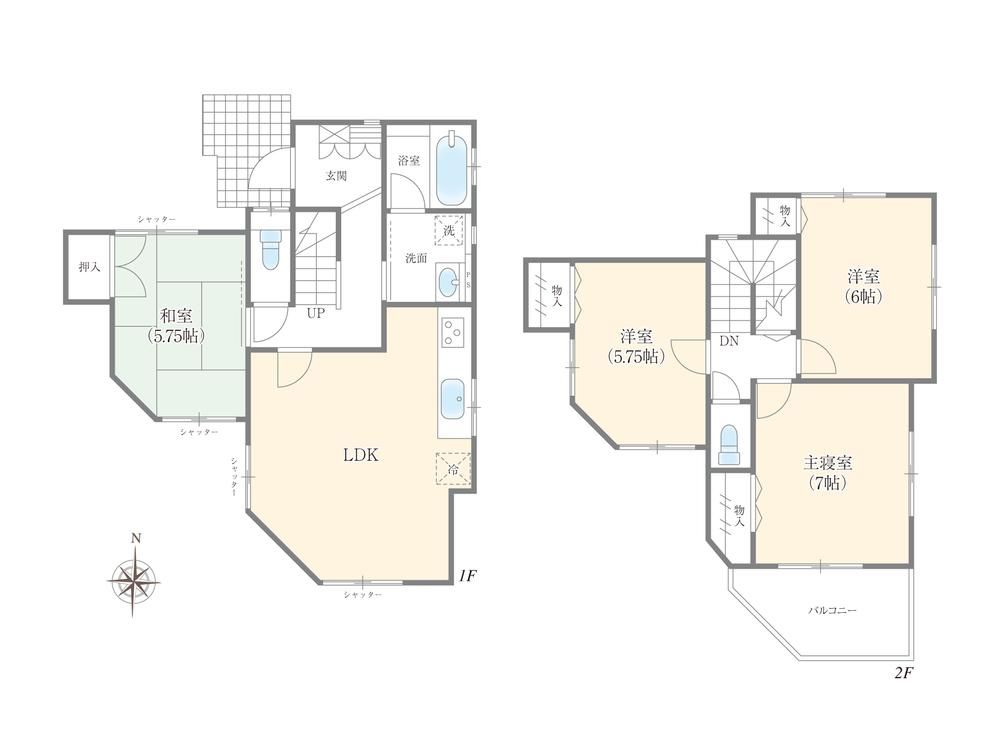 4LDK House for Sale in Matsudo, Chiba - 105.64m2 Land - Thumbnail 4