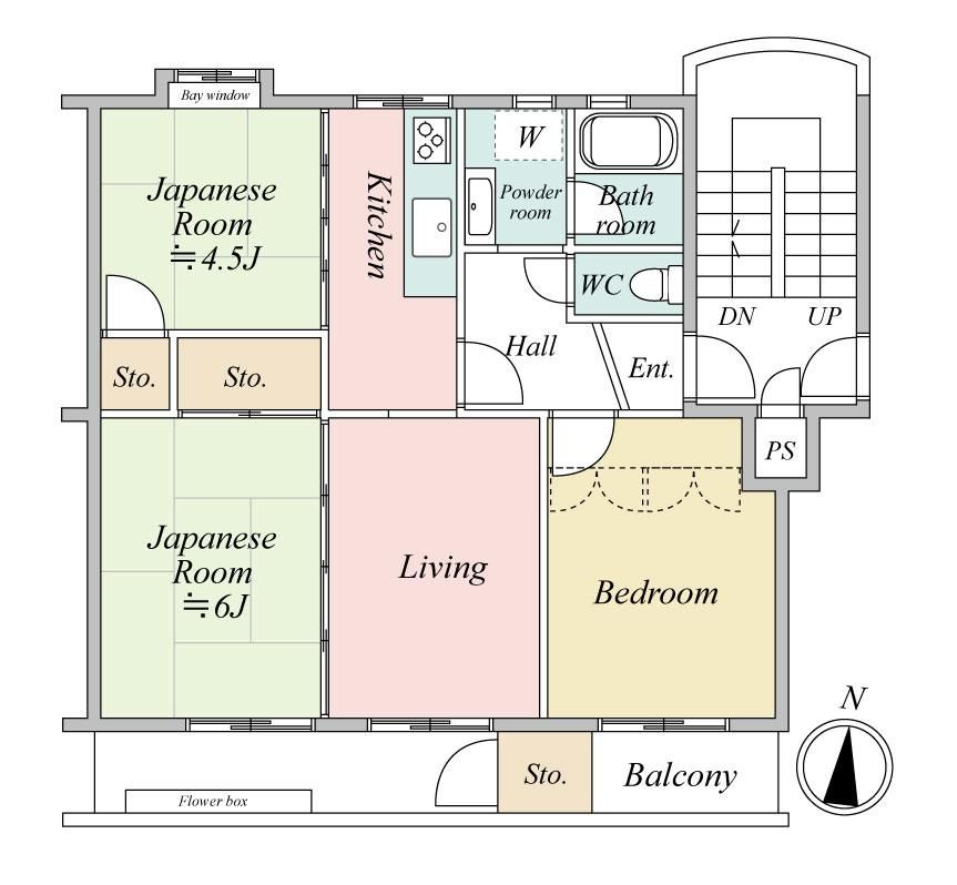 3LK Apartment for Sale in Isogo-ku, Yokohama – 56.1m² - Thumbnail 4