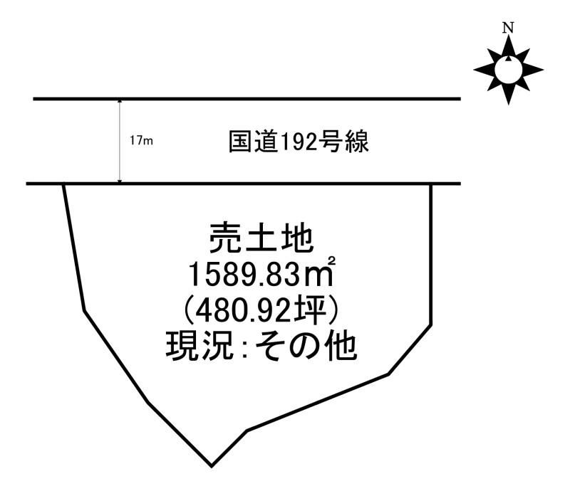 Land for Sale in Yoshinogawa City, Tokushima - 1,589 sqm - Thumbnail 3