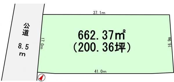 662 sqm Land for Sale in Shimana, Tsukuba City, Ibaraki - Thumbnail 2