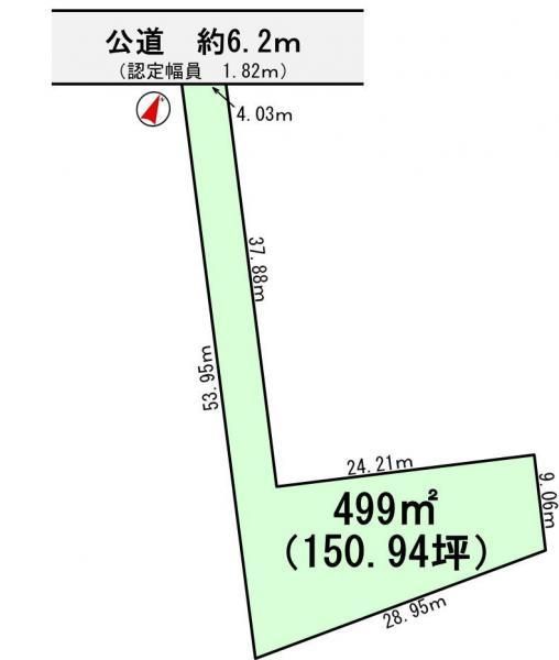 Land for Sale in Kamiya 3, Ushiku City, Ibaraki - 499 m² - Thumbnail 4