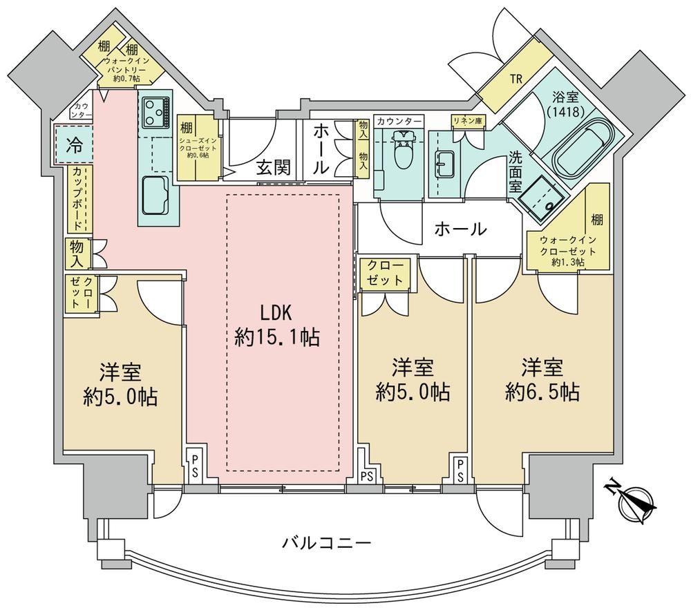 Za Toyomi Tower Marine & Sky WEST - 3LDK New Condo in Chuo, Tokyo - Thumbnail 3