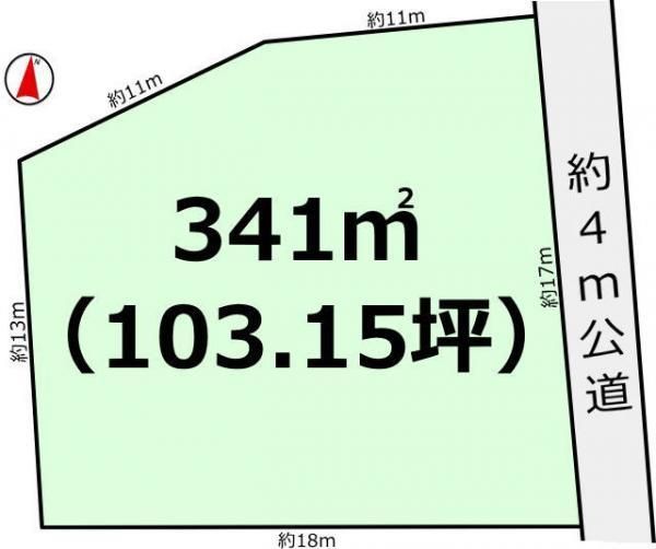 Land for Sale in Kamino, Tsukuba City, Ibaraki - 341m² - Thumbnail 3