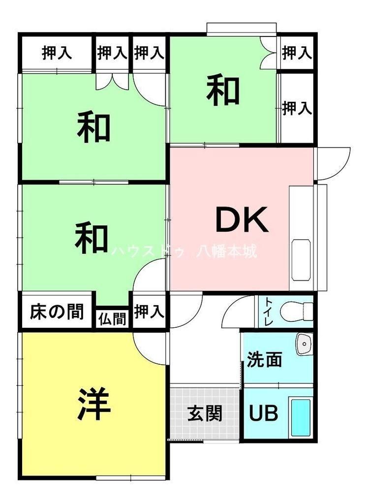 4DK Detached House for Sale in Kitakyushu, Fukuoka - Thumbnail 2