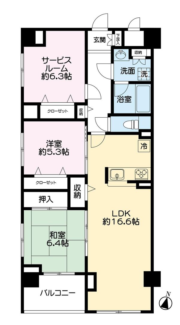 2LDK Apartment for Sale in Kawasaki Ward, Kanagawa - Thumbnail 4
