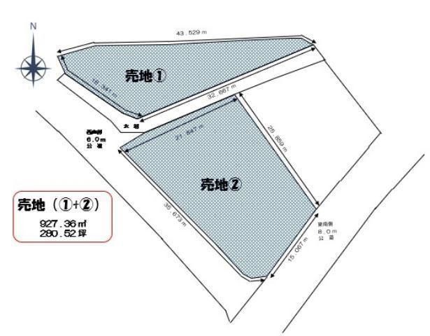 Land for Sale in Takaoka-cho, Miyazaki City - 927 sqm - Thumbnail 3