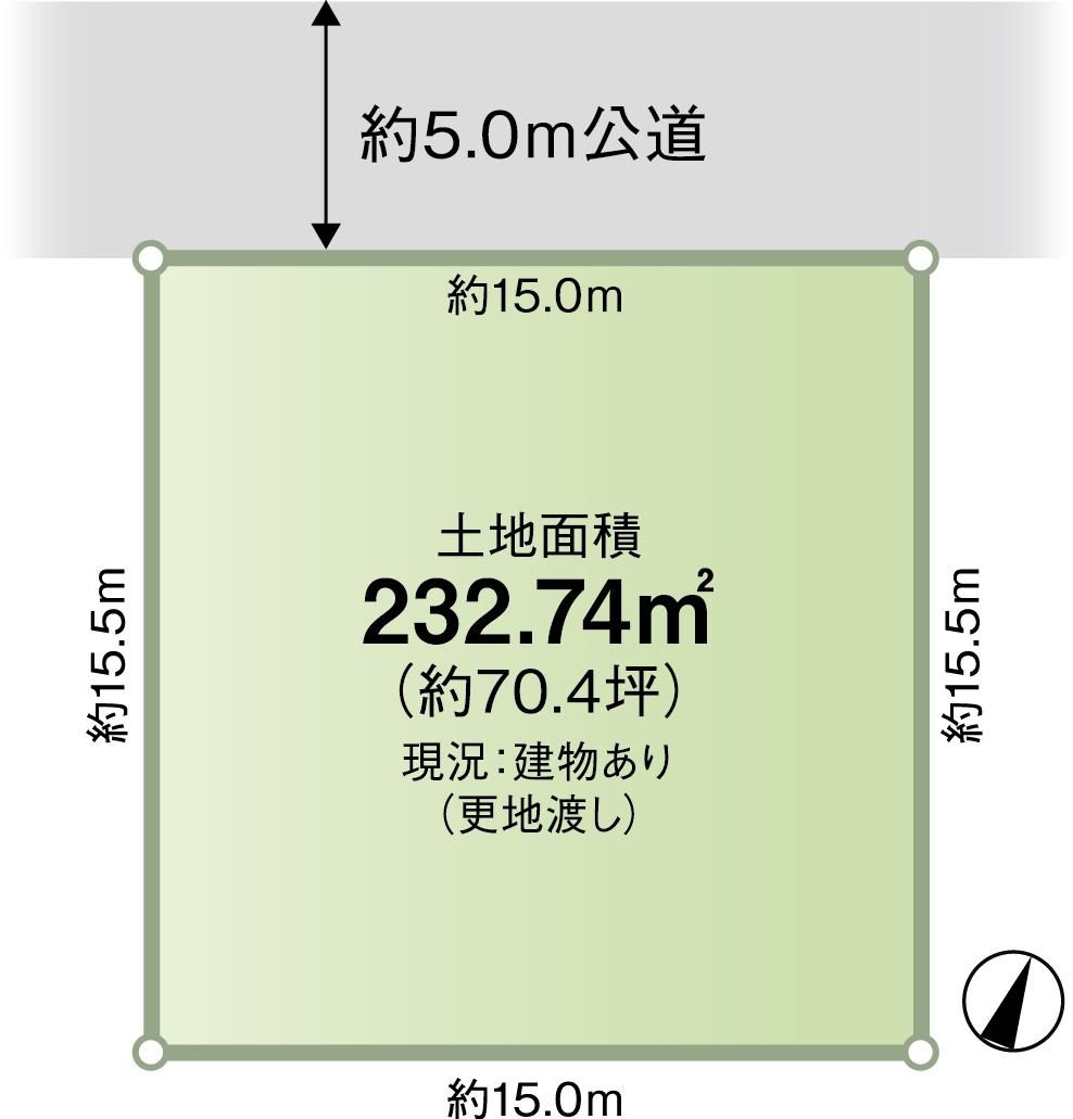 70 Tsubo Vacant Land for Sale Near Mejirodai Station, Hachioji - Thumbnail 3