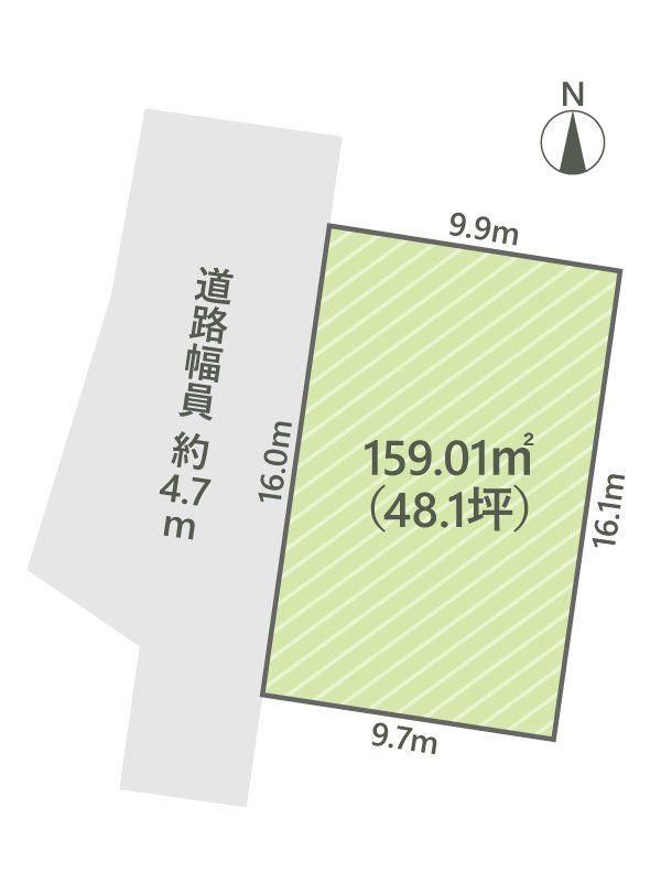 Land for Sale in Toyohashi, Aichi - 159m2 Plot near Ashihara Station - Thumbnail 4