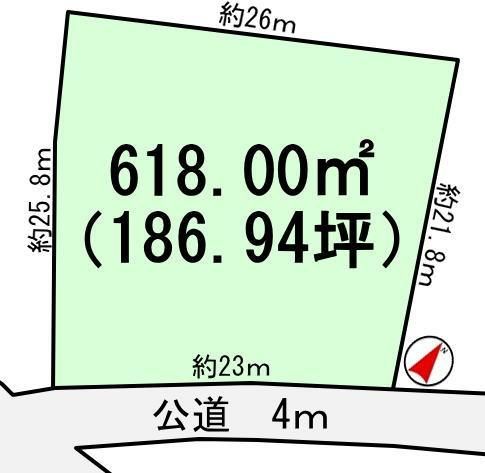 Land for Sale in Tegako, Tsukuba City - 618 sqm - Thumbnail 2