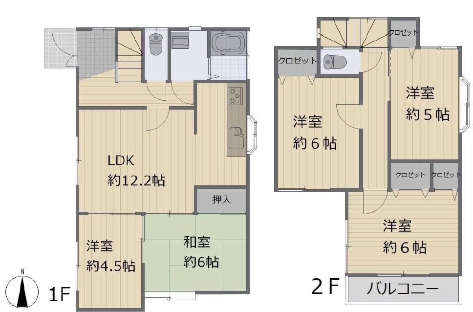 5LDK Fully Renovated House in Kamitsuruma-Honcho, Sagamihara - Thumbnail 2