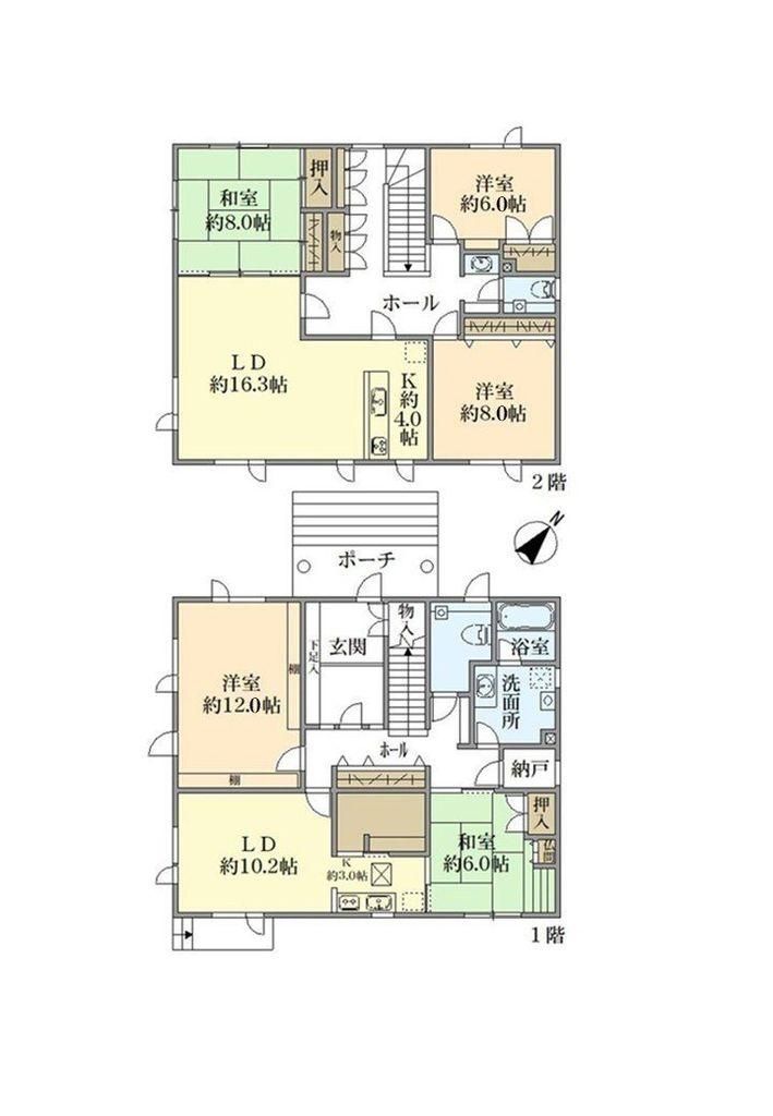 5LDK House for Sale in Kitahiroshima, Hokkaido - 193.77m2 - Thumbnail 4