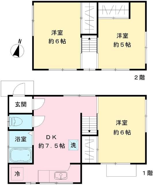 3DK Detached House for Sale in Higashimurayama, Tokyo - Thumbnail 2