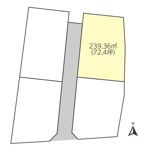 239m² Building Lot in Mito City, Ibaraki – No Construction Conditions - Thumbnail 2