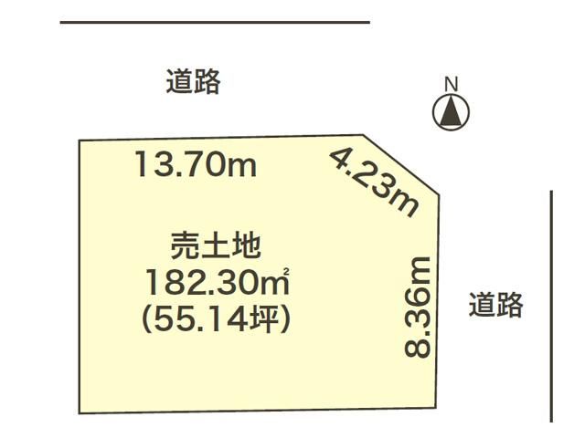 Land for Sale in Kameoka City, Kyoto - 182.3 sqm Corner Lot - Thumbnail 3