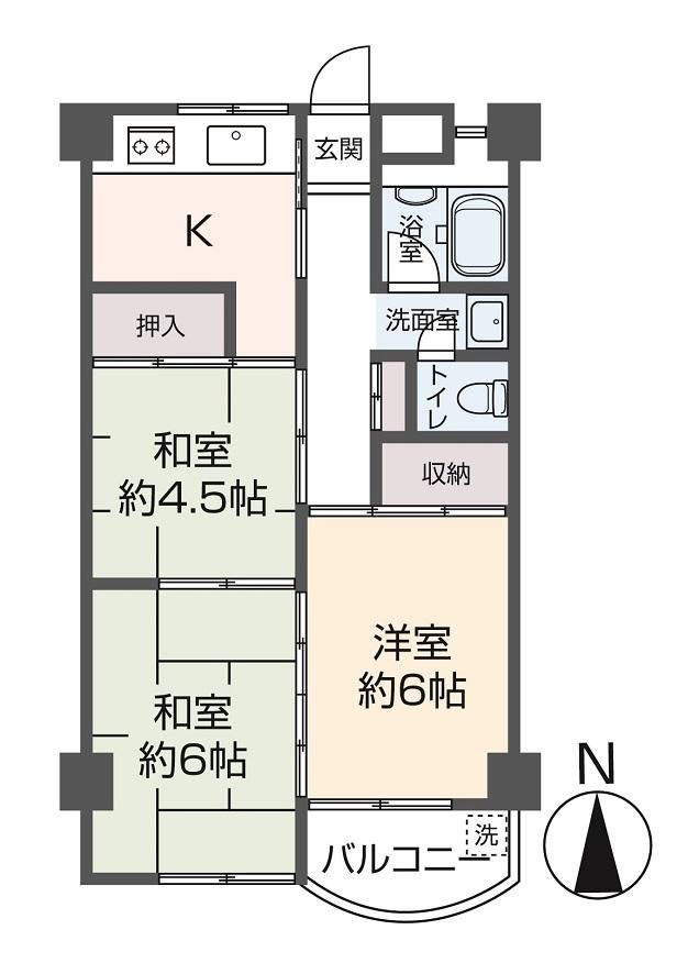 3K Apartment for Sale in Mito, Ibaraki – 47.55m2 - Thumbnail 4