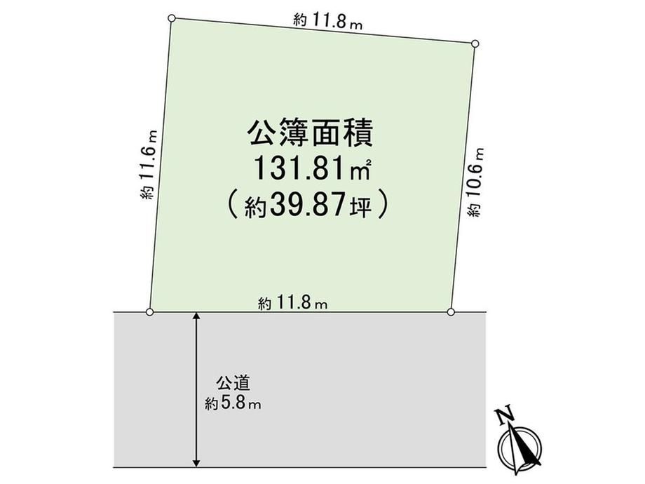 Land for Sale in Nerima, Oizumi Gakuen-cho, 131.81 sqm - Thumbnail 3