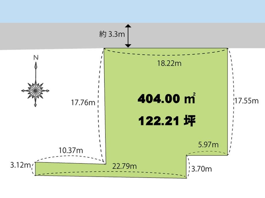 Land for Sale in Kanda, Kochi City - 404 sqm - Thumbnail 4
