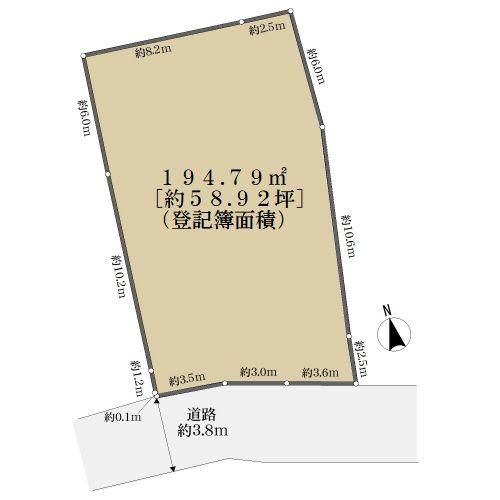 Land for Sale in Yokodai, Isogo-ku, Yokohama - 194.79m² - Thumbnail 4