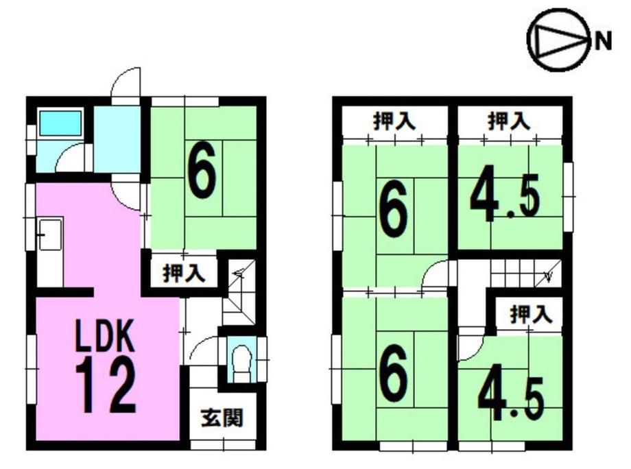 5LDK Detached House for Sale in Noboribetsu, Hokkaido - 2,000,000 Yen - Thumbnail 3