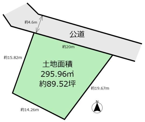 Land for Sale in Yagiyama, Sendai - 295.96 sqm Plot - Thumbnail 2