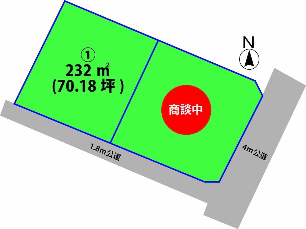 Land for Sale in Mito City, Ibaraki - 232m² Corner Lot - Thumbnail 3
