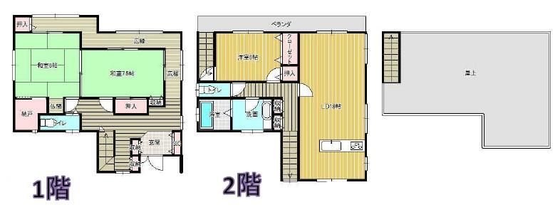 Renovated 3LDK House in Wakaba Ward, Chiba City - Thumbnail 2