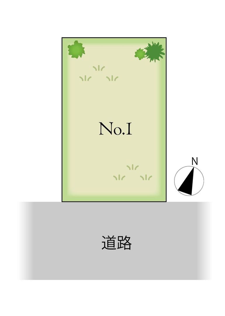 287.87m² Building Condition-Free Land in Narashinodai, Funabashi - Image 1