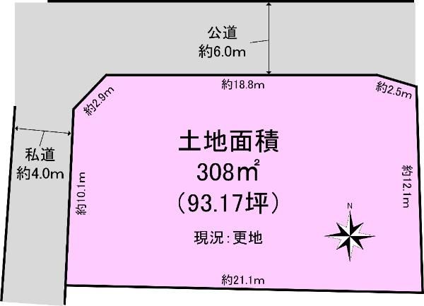 Corner Lot Land for Sale in Hachioji, Tokyo - 93.17 Tsubo - Thumbnail 4
