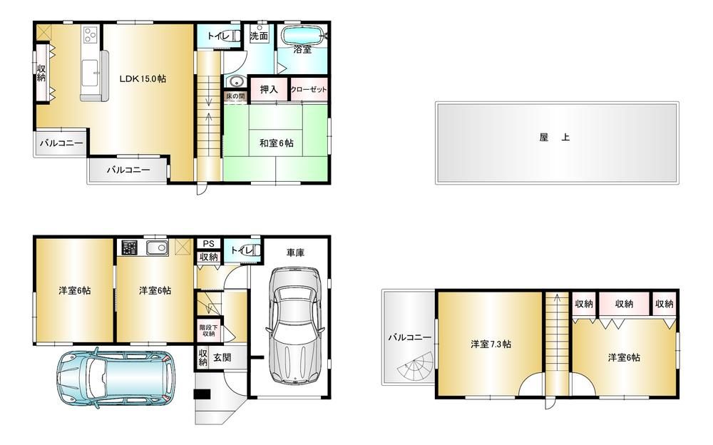5LDK Hebel Haus Home for Sale in Ichikawa, Chiba - 129m2 - Thumbnail 4
