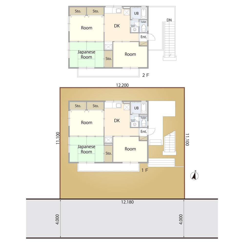 3DK Detached House in Funabashi, Chiba - 106m2 - Near Hasama Station - Thumbnail 3