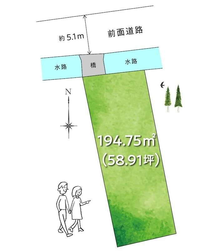 Land for Sale in Kochi City Sakurababa 194.57 sqm - Image 1