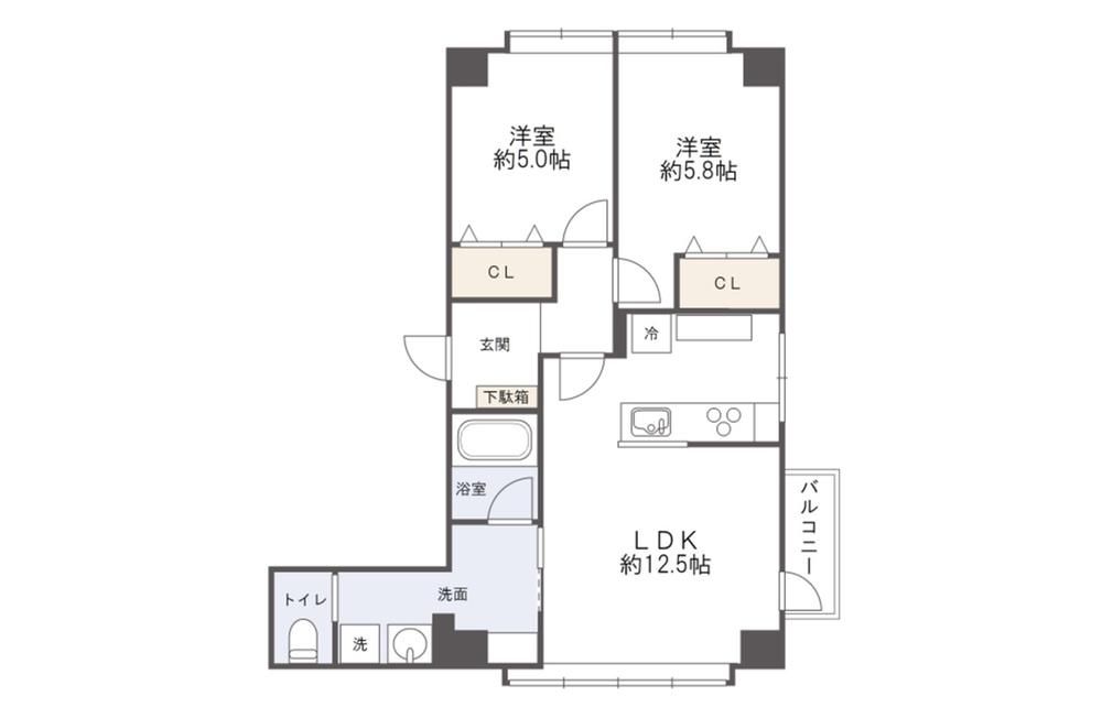 2LDK Apartment for Sale in Musashi Kosugi, Kawasaki - Image 1