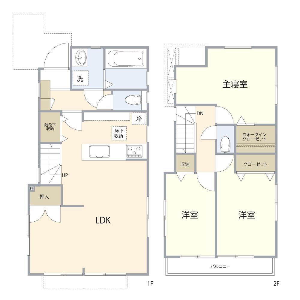 3LDK House for Sale in Hachioji, Tokyo - 89.92m² - Thumbnail 3
