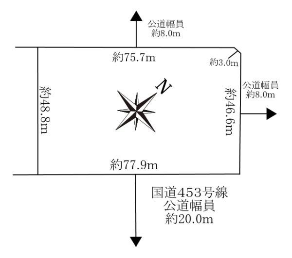 3799m2 Corner Land for Sale in Toyohira Ward, Sapporo - Thumbnail 3