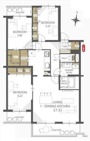 Renovated 3LDK Apartment in Abiko City, Chiba - Image 1