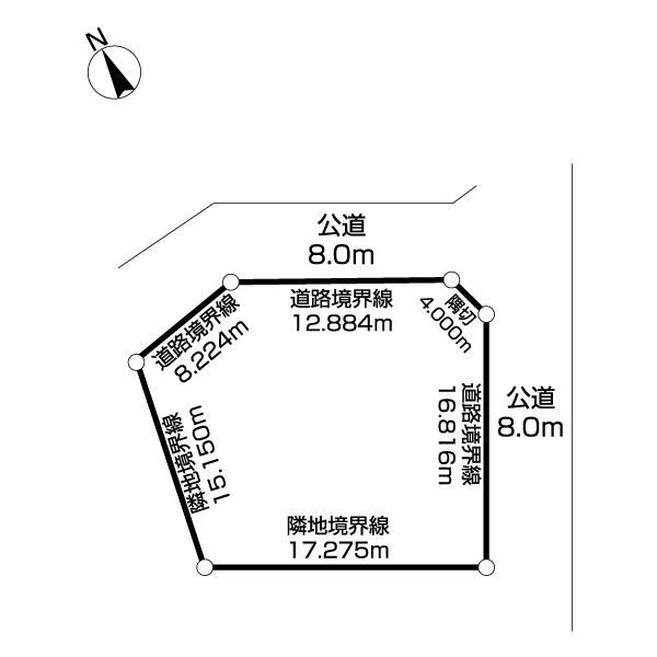 Land for Sale in Kitahiroshima, Hokkaido – 378m² Corner Plot - Thumbnail 3