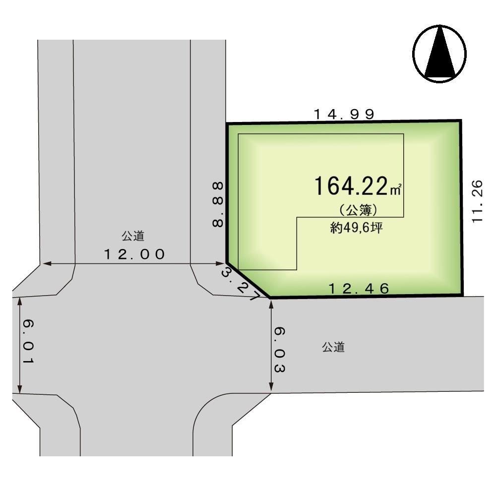 Land for Sale in Kamiasao 5, Kawasaki City – 164.22m² Corner Lot - Thumbnail 3
