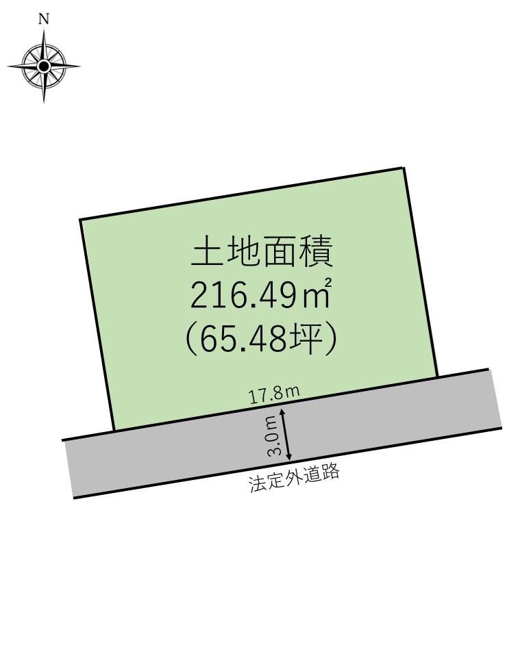 Land for Sale in Iwaki City, Fukushima - 216 sqm - Thumbnail 3