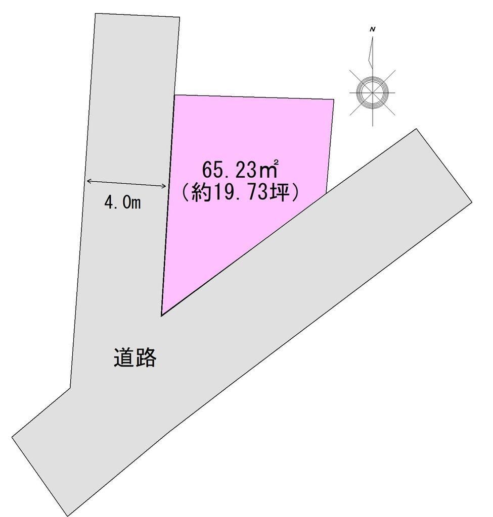 Vacant Land for Sale in Azono Nishimachi, Kochi City - 65.23m² - Thumbnail 2