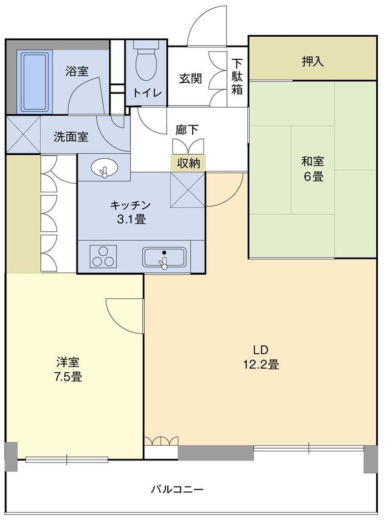 2LDK Apartment for Sale in Takatsu Ward, Kawasaki - Thumbnail 2