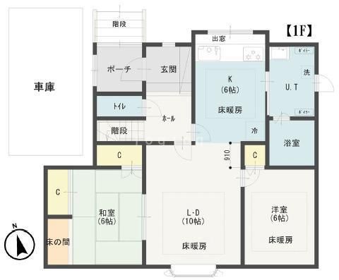 Renovated 4LDK House for Sale in Tonden, Kita Ward, Sapporo - Thumbnail 2